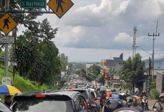 Jalur Menuju Puncak Bogor akan Ditutup Jelang Malam Tahun Baru
