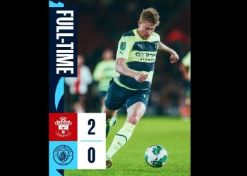 Manchester City Tersingkir dari Carabao Cup