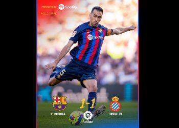 Hasil Pertandingan LaLiga: Barcelona Imbang, Sociedad Menang