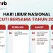 Pemerintah Tetapkan Hari Libur Nasional dan Cuti Bersama 2023, Simak Tanggalnya!