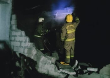 Gara-Gara Tabung Gas Bocor, Rumah di Daru Estate Mekarsari Jambe Terbakar