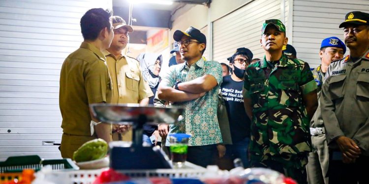 Pilar Saga Ichsan Pimpin Penertiban Pasar Ciputat