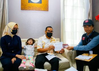 Wakil Wali Kota Pilar Saga Ichsan Lakukan Coklit Data Pemilih