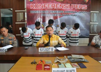 Basecamp Curanmor Digerebek Polisi, 5 Pelaku Ditangkap