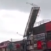 Reklame Roboh di Pamulang Timpa Motor