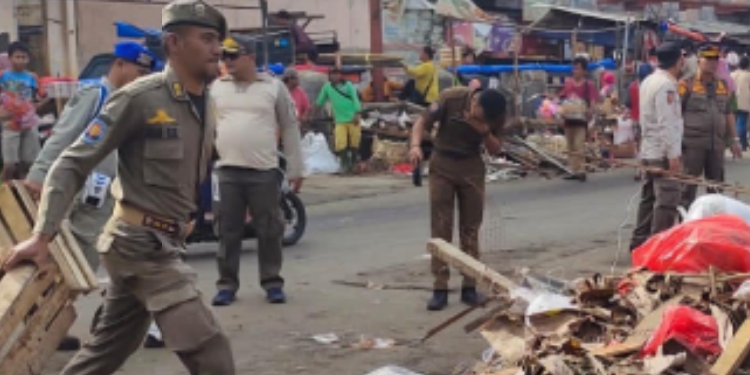 Tegas! Pemkot Tangsel Relokasi 296 Pedagang Pasar Ciputat, Ratusan Lapak Pedagang Digusur