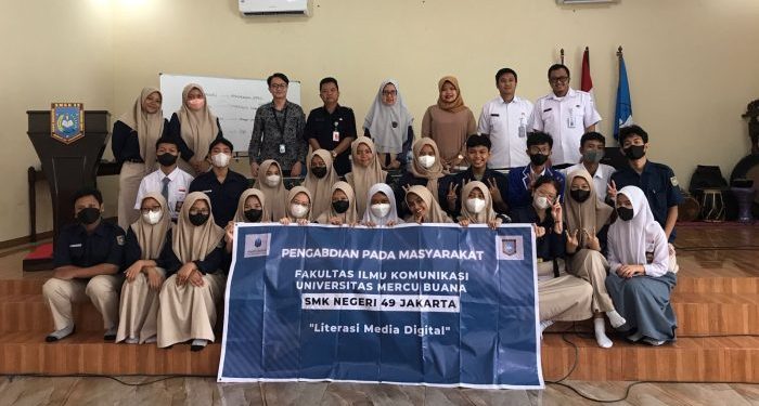 Fikom UMB Gelar Pengabdian Masyarakat dalam Upaya Mencetak Generasi Emas Indonesia