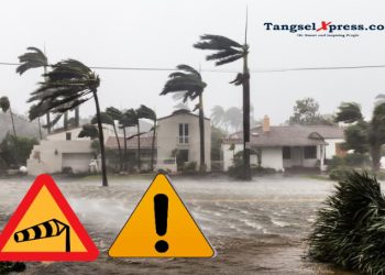 Angin Kencang Ngamuk di Bekasi, Puluhan Rumah Rusak