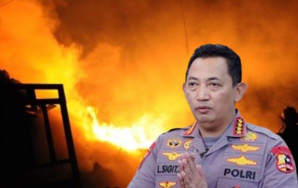 Ilustrasi kebakaran