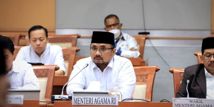 Menteri Agama Yaqut Cholil Qoumas
