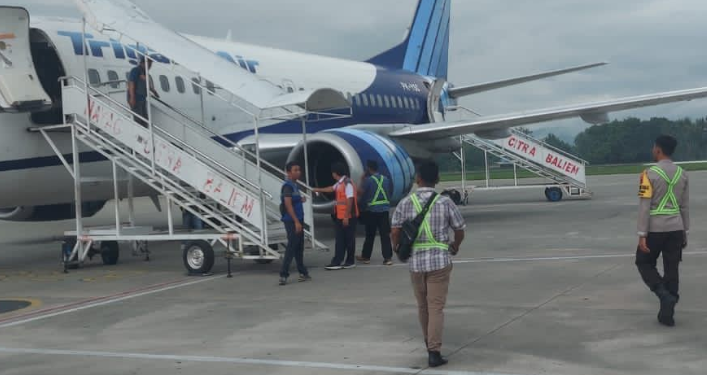Kepolisian Resor Yahukimo Tangkap Tujuh Pelaku Penembakan Pesawat Trigana Air di Bandara Nop Goliat Dekai 