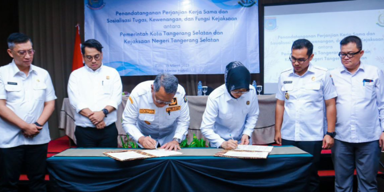 Pemkot Tangsel Jalin Kerja Sama dengan Kejaksaan Negeri untuk Penanganan Bantuan Hukum 
