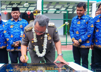 Pembangunan SDN Paku Alam 1 Tuntas, Masyarakat Diminta Jaga Kebersihan Lingkungan 
