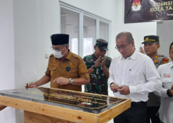 Peresmian Gedung Gudang KPU Tangsel, Fasilitas Pemkot untuk Menyambut Pemilu 2024 