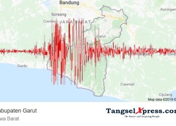 ilustrasi gempa garut