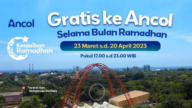 Tiket Masuk Ancol Gratis Selama Ramadan 2023, Ini Ketentuannya
