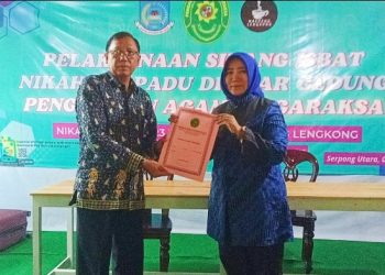 Usai Isbat Nikah, 23 Pasang Pengantin Disandingkan di Pesta Nikah Bareng Gratis Waroeng Lengkong