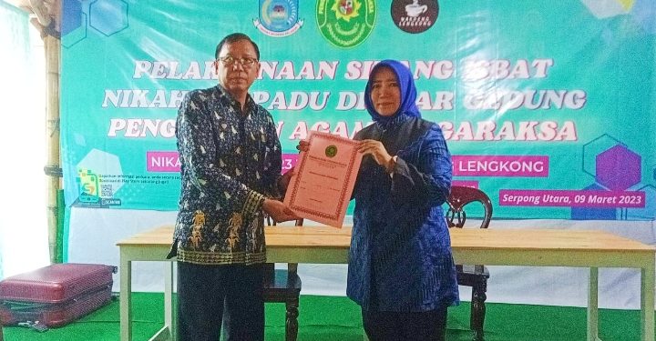 Usai Isbat Nikah, 23 Pasang Pengantin Disandingkan di Pesta Nikah Bareng Gratis Waroeng Lengkong