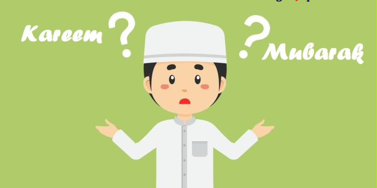 antara karim dan mubarok