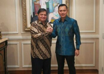 Setelah Bertemu Partai Demokrat, Airlangga Sepakat Pemilu Bukan “The Winner Take It All”