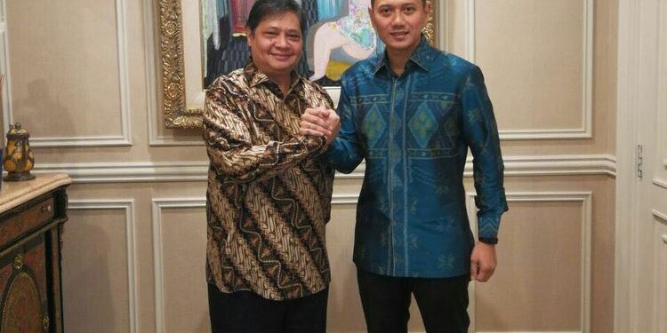 Setelah Bertemu Partai Demokrat, Airlangga Sepakat Pemilu Bukan “The Winner Take It All”