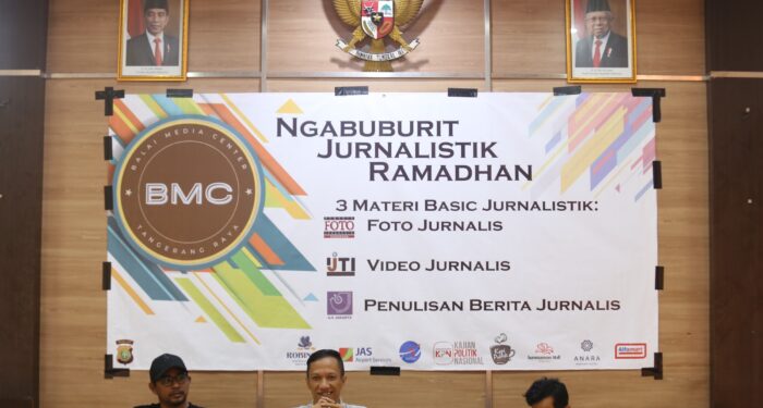 BMC Tangerang Raya Gelar Pelatihan Jurnalistik Foto