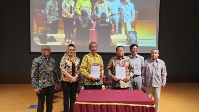 Kolaborasi Perguruan Tinggi dan Penggiat Teknologi Nuklir, UNPAM dan HIMNI Tanda Tangan MoU