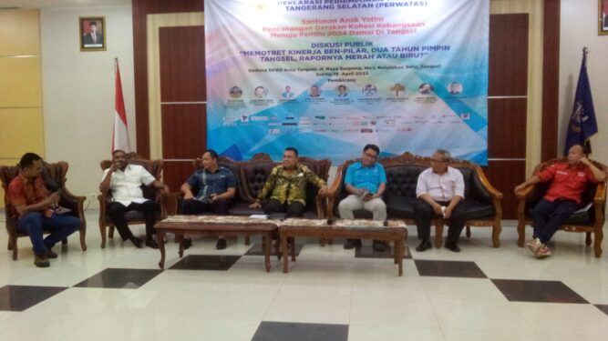 Dideklarasikan di Gedung DPRD, Perhimpunan Wartawan Tangerang Selatan Resmi Terbentuk
