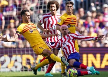 Hantam Atletico, Barcelona Kokoh di Puncak