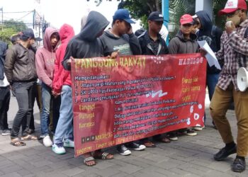 Diduga Jadi Sarang KKN, Diperkimta Tangsel Didemo Warga