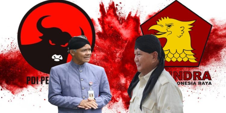 Prabowo Tolak Jadi Cawapres Ganjar, PDIP: Tidak Ada Kawin Paksa