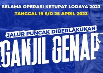 Catat Ya, Ganjil Genap di Puncak Bogor Tetap Berlaku Selama Libur Lebaran