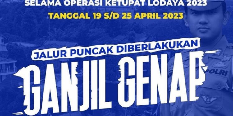Catat Ya, Ganjil Genap di Puncak Bogor Tetap Berlaku Selama Libur Lebaran