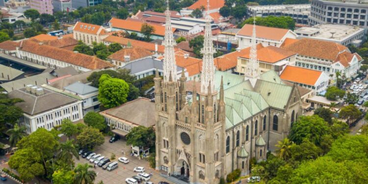 Gereja Katedral Siapkan Halaman Parkir untuk Jamaah Salat Idul Fitri di Istiqlal Besok
