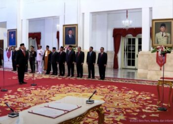 Presiden Jokowi Lantik Dito Ariotedjo Sebagai Menpora