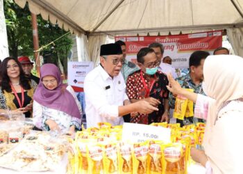 Harga Bahan Pokok di Bazar Ramadan Tangerang Selatan Lebih Murah dari Pasar