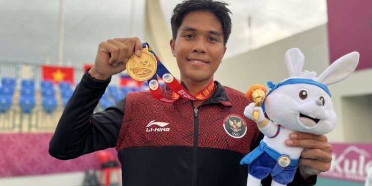 Petenis Indonesia Muhammad Rifqi Fitriadi