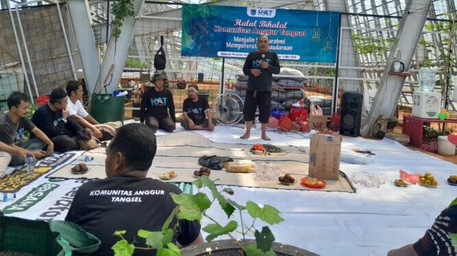 Komunitas Anggur Tangsel Gelar Halal Bihalal, Jalin Silaturahmi Mempererat Persaudaraan