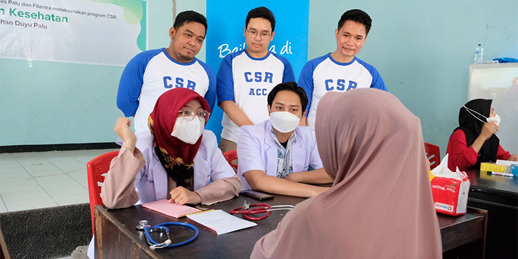 ACC Berbagi Pemeriksaan Kesehatan Gratis di Kota Palu