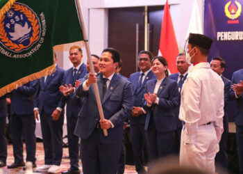Pengurus PSSI Dilantik, Erick Thohir: Jadikan Prestasi sebagai Tradisi