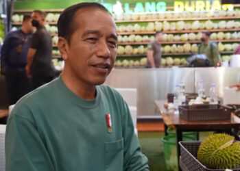 Saat Durian Jadi Saksi Presiden Jokowi Rayakan Kemenangan Timnas U-22