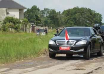Turun Langsung Tinjau Jalan Rusak Dianggap Bentuk Amarah Presiden ke Gubernur Lampung