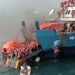 Kapal KMP Royce 1 Terbakar, Diduga Dipicu karena Hal Ini