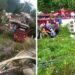 Satu Orang Tewas dan 35 Luka Ringan dalam Kecelakaan Bus Terjun ke Jurang di Guci Tegal