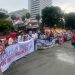 Pecinta Sepakbola Antusias Sambut Pawai Kemenangan Timnas U-22