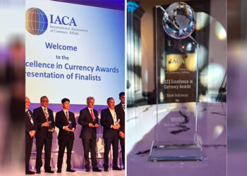 Keren, Uang Rupiah TE 2022 Raih Penghargaan Internasional