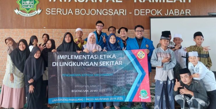 PKM Unpam: Implementasi Etika Di Lingkungan Sekitar