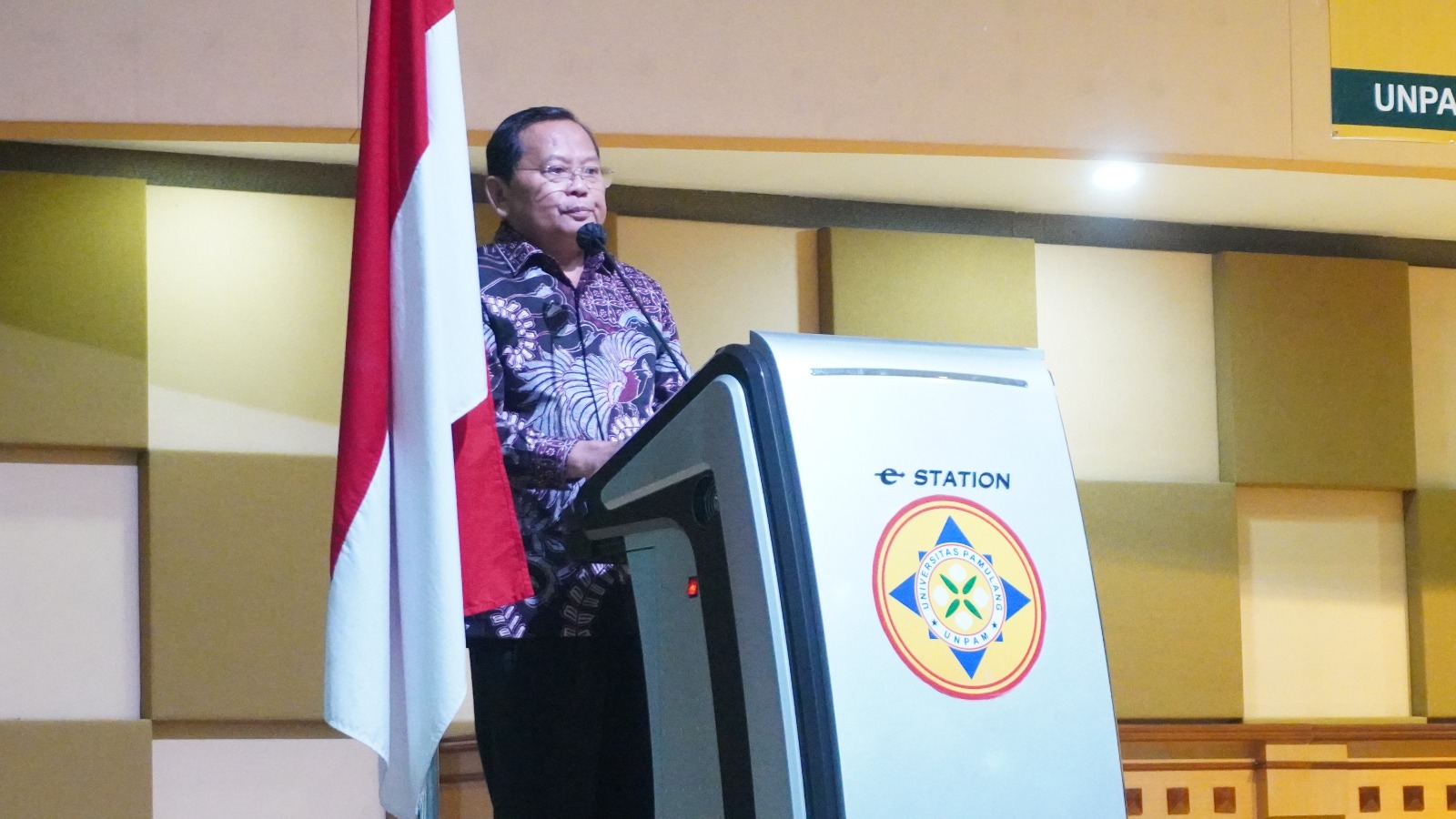 Rektor Unpam Dr E Nurzaman AM MM MSi