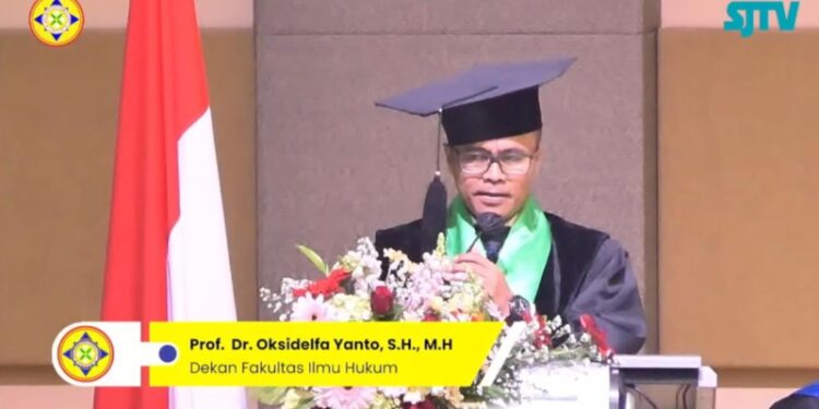 Universitas Pamulang Gelar Pengukuhan Profesor Pertama
