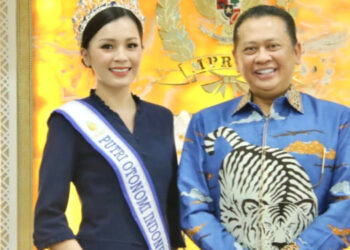 Bamsoet Ajak Puteri Otonomi Indonesia 2023 Sosialisasikan Pemanfaatan Dana Desa